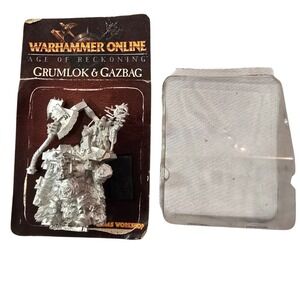 Games Workshop Warhammer Online Grumlok & Gazbag Metal Model Age of Reckoning